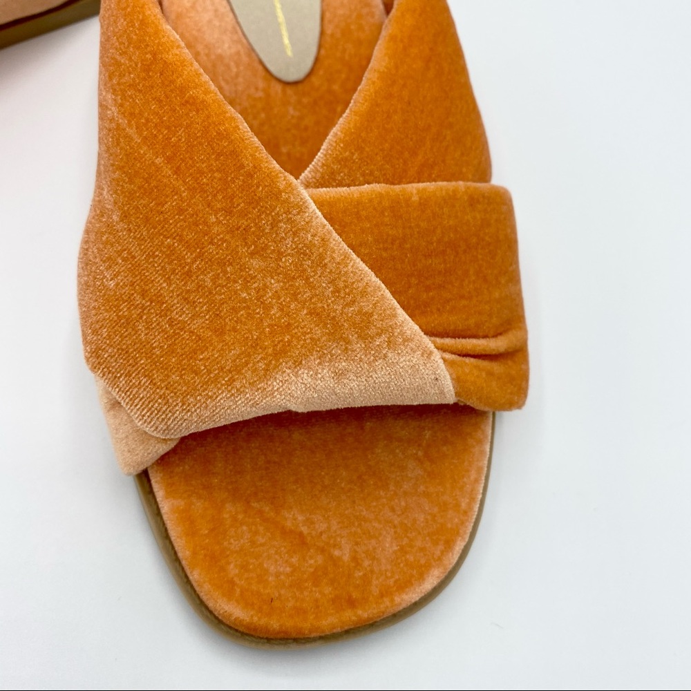 Dolce Vita Golda Knotted Blush Velvet Slipper - Picture 12 of 15
